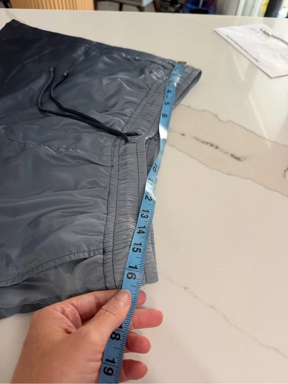 $190 Stampd Gradient Trunk swim/water-resistant shorts Men’s large Drawstring